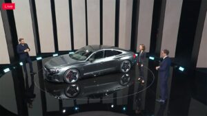 Audi RS e-tron GT - debut high angle
