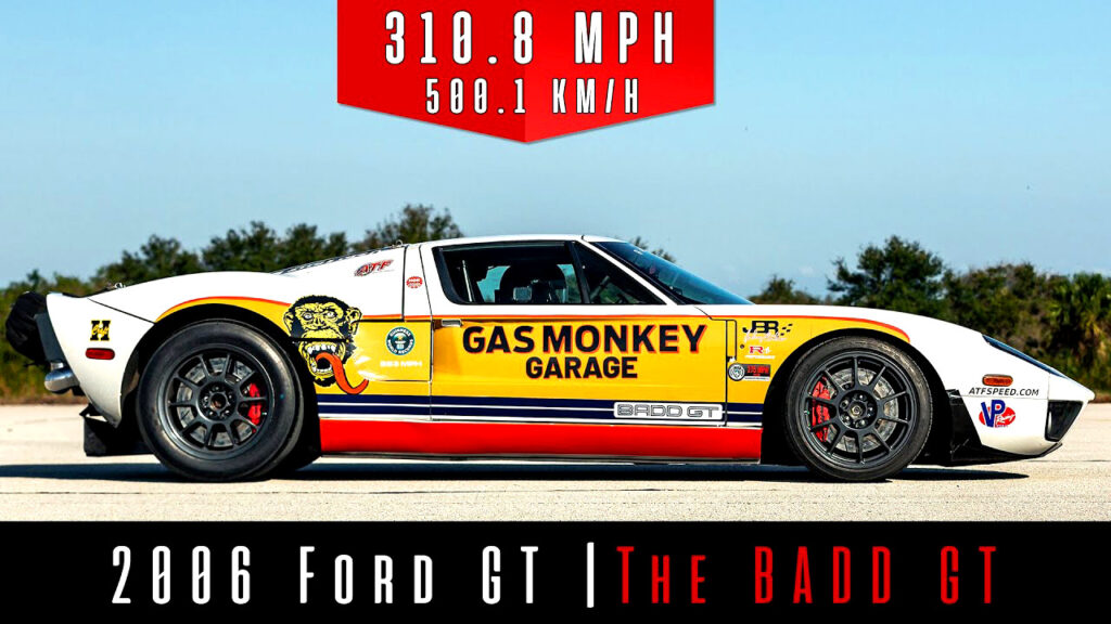  You Won’t Believe How Easily This Ford GT Hits 310 MPH Or 500 km/h